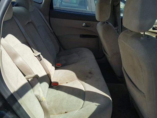 2G4WC582161221569 - 2006 BUICK LACROSSE C BLACK photo 6