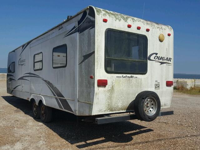 4YDT29R288V505165 - 2008 COUG KEYSTONE WHITE photo 3