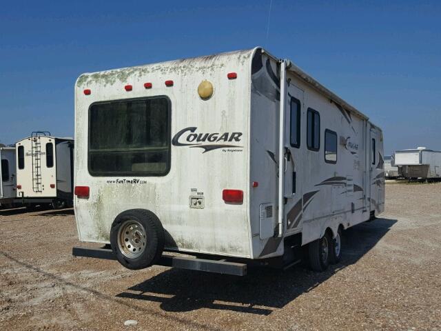 4YDT29R288V505165 - 2008 COUG KEYSTONE WHITE photo 4