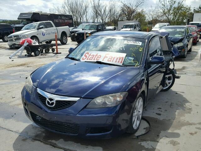 JM1BK32F891190479 - 2009 MAZDA 3 BLUE photo 2