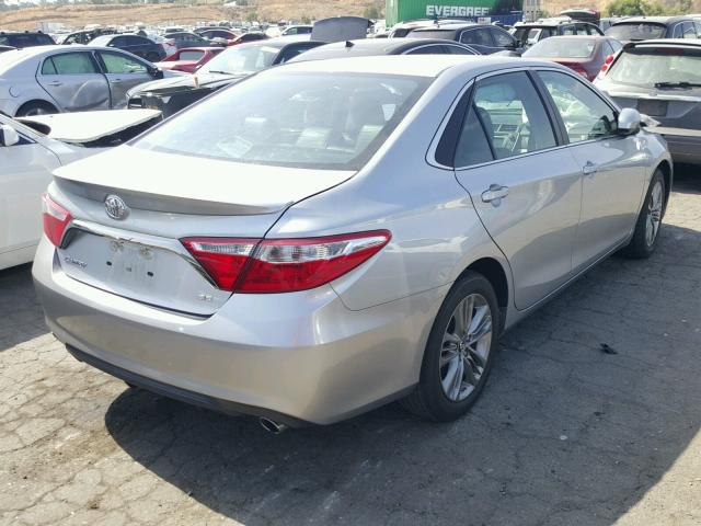 4T1BF1FK6GU178323 - 2016 TOYOTA CAMRY LE SILVER photo 4