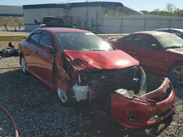 5YFBU4EE0CP055857 - 2012 TOYOTA COROLLA BA RED photo 1