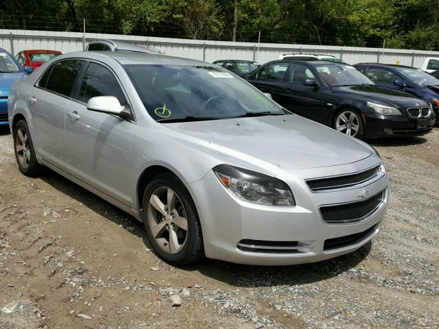 1G1ZC5EU9BF358584 - 2011 CHEVROLET MALIBU 1LT SILVER photo 1