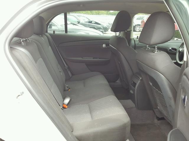 1G1ZC5EU9BF358584 - 2011 CHEVROLET MALIBU 1LT SILVER photo 6