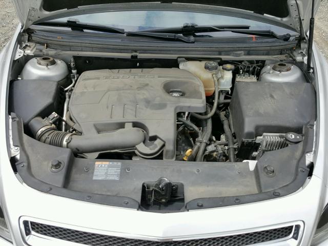 1G1ZC5EU9BF358584 - 2011 CHEVROLET MALIBU 1LT SILVER photo 7