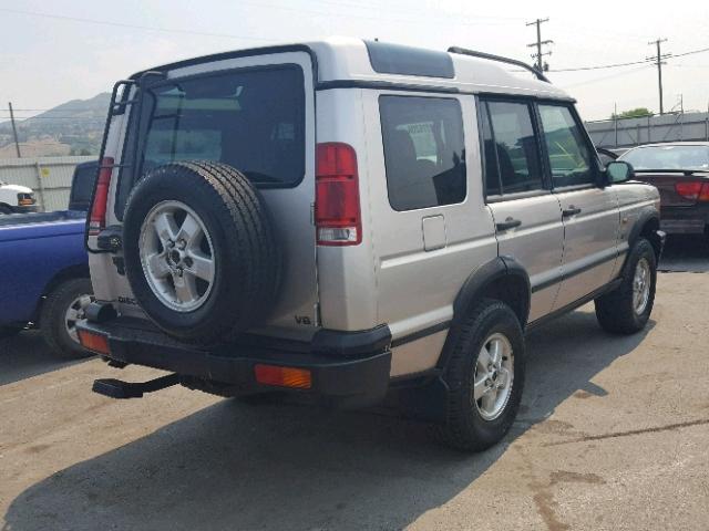SALTW15471A713396 - 2001 LAND ROVER DISCOVERY SILVER photo 4