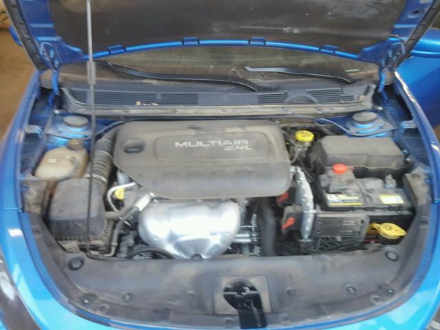 1C3CDFBB5FD242761 - 2015 DODGE DART SXT BLUE photo 7