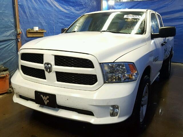 1C6RR7FTXES201575 - 2014 RAM 1500 ST WHITE photo 2