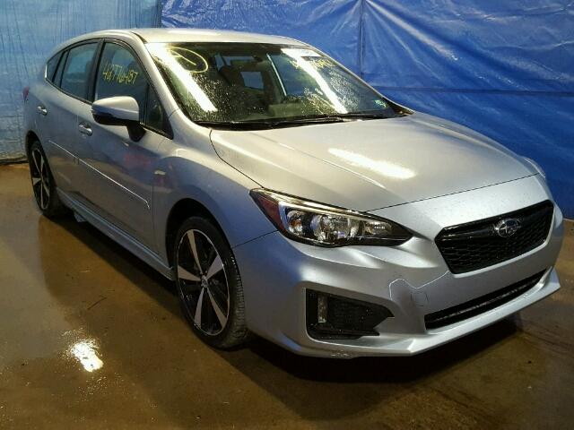 4S3GTAK62H3712565 - 2017 SUBARU IMPREZA SP SILVER photo 1