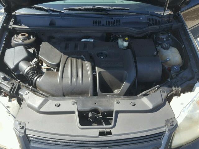 1G1AL55F677411533 - 2007 CHEVROLET COBALT BLACK photo 7