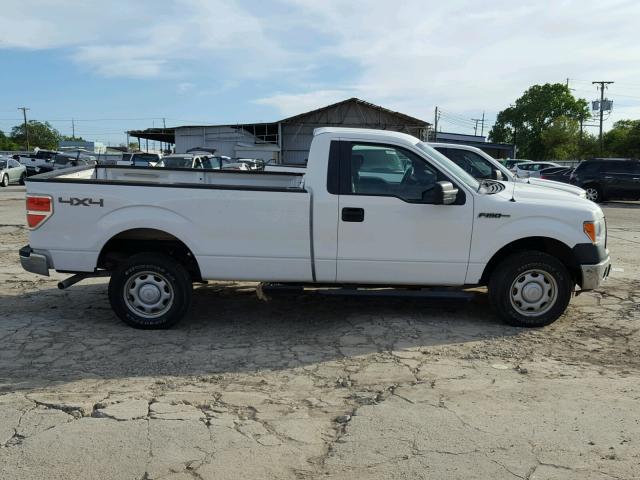 1FTNF1EF2BKD23268 - 2011 FORD F150 WHITE photo 9