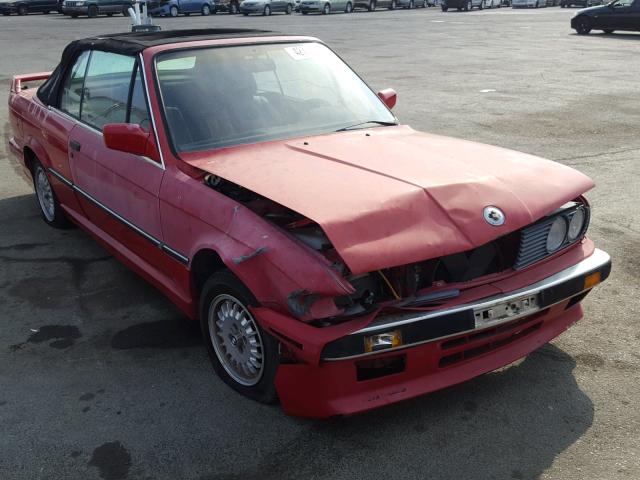 WBABB2308K8875483 - 1989 BMW 325 I AUTO RED photo 1