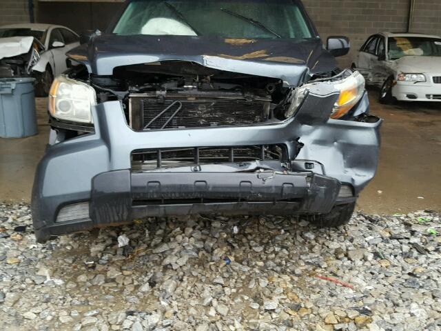 5FNYF28126B040309 - 2006 HONDA PILOT BLUE photo 9