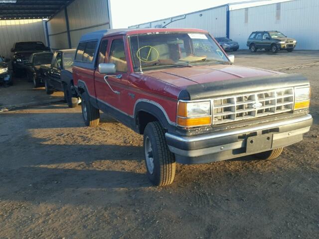 1FTCR15T9KPA35514 - 1989 FORD RANGER SUP RED photo 1