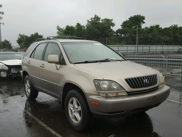 JT6HF10U4X0044112 - 1999 LEXUS RX 300 GOLD photo 1