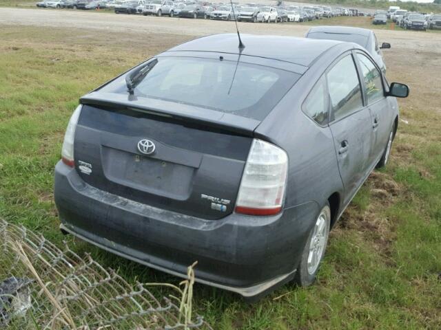 JTDKB20U783319052 - 2008 TOYOTA PRIUS GRAY photo 4