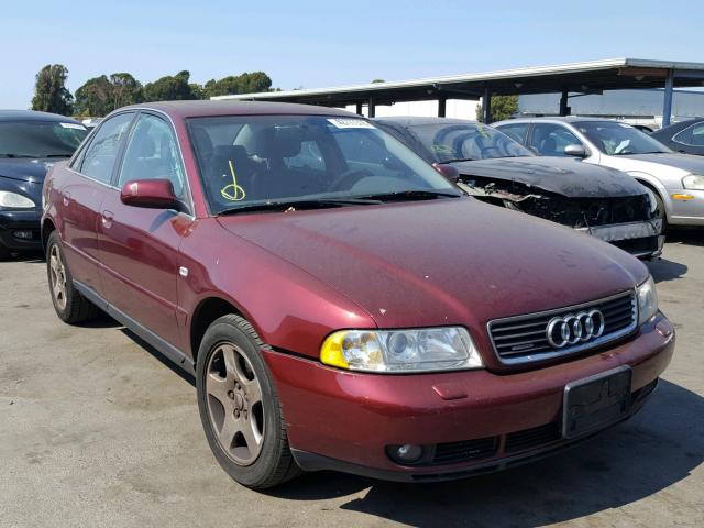 WAUDH28D0YA053684 - 2000 AUDI A4 2.8 QUA BURGUNDY photo 1