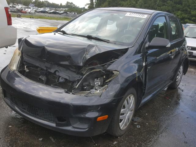 JTKKT624460162086 - 2006 TOYOTA SCION XA BLACK photo 2