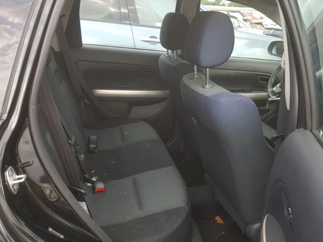 JTKKT624460162086 - 2006 TOYOTA SCION XA BLACK photo 6