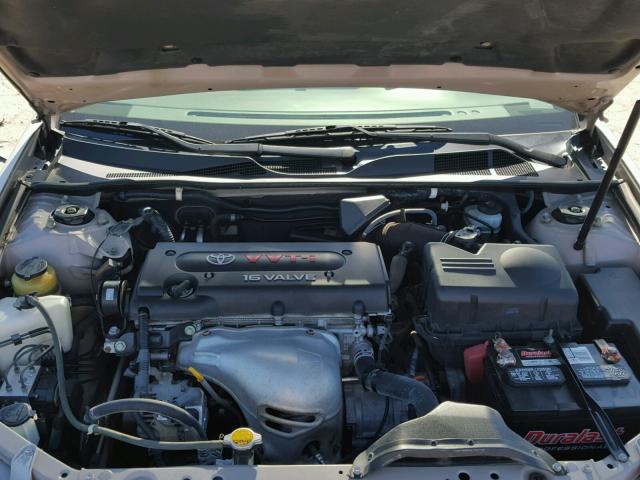 4T1BE32K72U572507 - 2002 TOYOTA CAMRY TAN photo 7