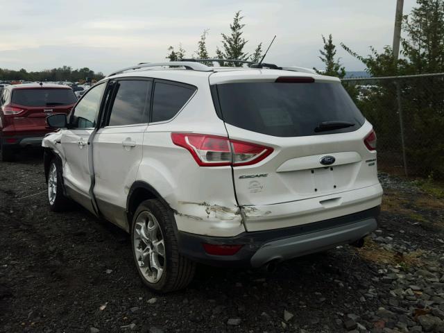 1FMCU9J99DUA37707 - 2013 FORD ESCAPE TIT WHITE photo 3