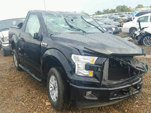 1FTMF1C83HFA33588 - 2017 FORD F150 BLACK photo 1