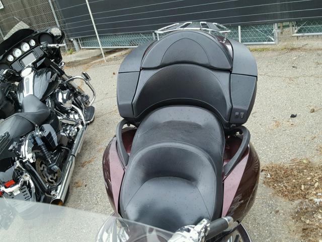 5VPSD36D193001678 - 2009 VICTORY MOTORCYCLES VISION TOU MAROON photo 6