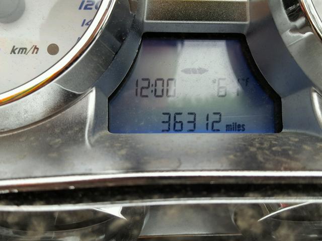 5VPSD36D193001678 - 2009 VICTORY MOTORCYCLES VISION TOU MAROON photo 8