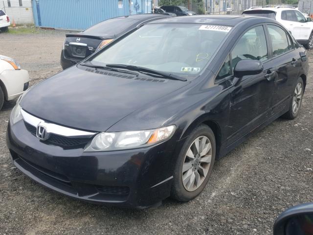 2HGFA1F93BH512256 - 2011 HONDA CIVIC EXL 黑色 照片 2