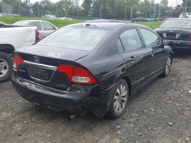2HGFA1F93BH512256 - 2011 HONDA CIVIC EXL 黑色 照片 4