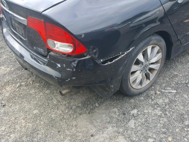 2HGFA1F93BH512256 - 2011 HONDA CIVIC EXL 黑色 照片 9