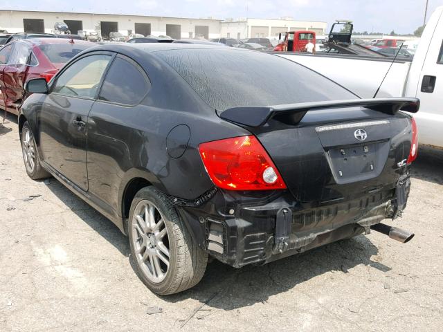 JTKDE177670183046 - 2007 TOYOTA SCION TC 黑色 照片 3