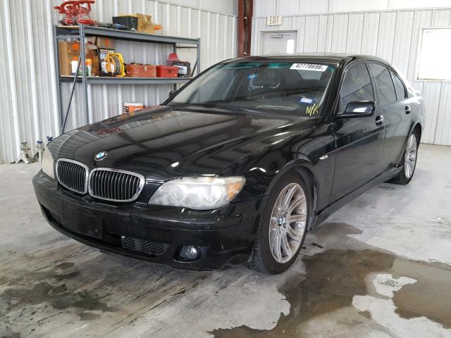 WBAHL83556DT03659 - 2006 BMW 750 I BLACK photo 2