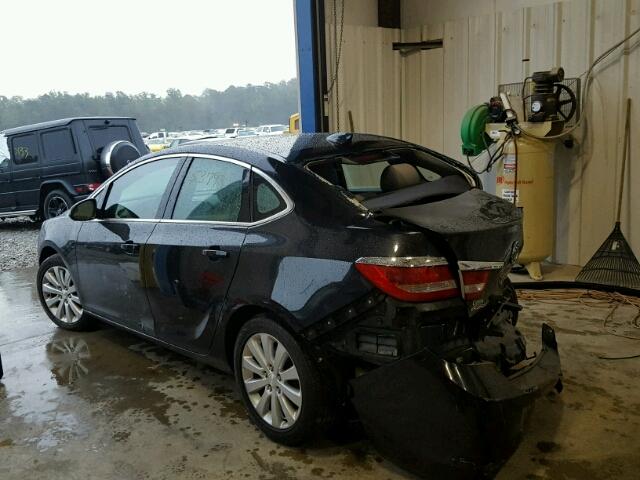 1G4PP5SK7F4171122 - 2015 BUICK VERANO BLACK photo 3