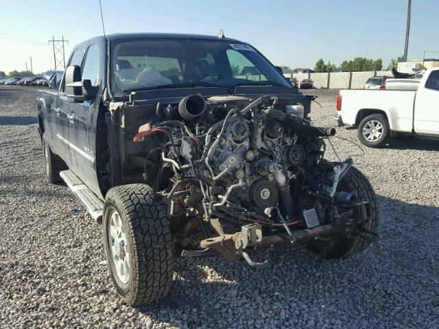 1GT423C84EF158604 - 2014 GMC SIERRA K35 BLACK photo 1