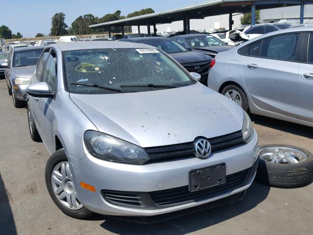 WVWDB7AJ6AW337704 - 2010 VOLKSWAGEN GOLF SILVER photo 1