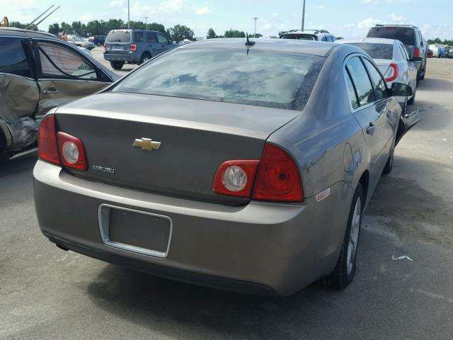 1G1ZB5EB3A4147439 - 2010 CHEVROLET MALIBU LS GOLD photo 4