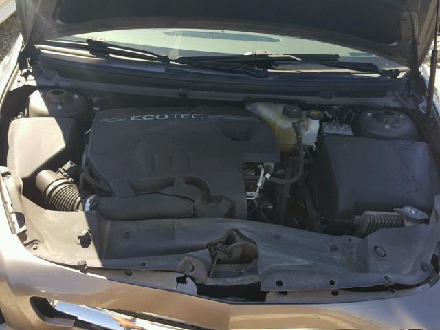 1G1ZB5EB3A4147439 - 2010 CHEVROLET MALIBU LS GOLD photo 7