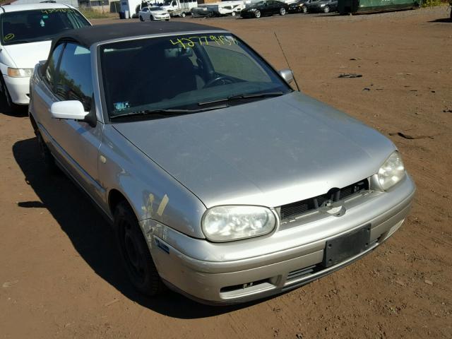 3VWCC21V6YM809437 - 2000 VOLKSWAGEN CABRIO GL SILVER photo 1