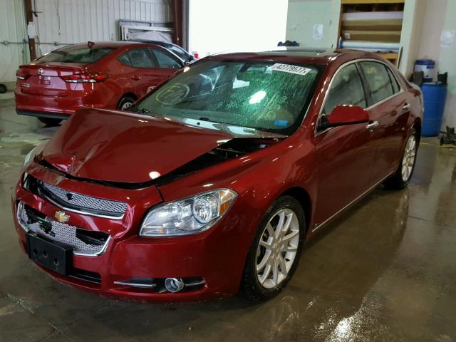 1G1ZK57739F130598 - 2009 CHEVROLET MALIBU LTZ 栗色 照片 2