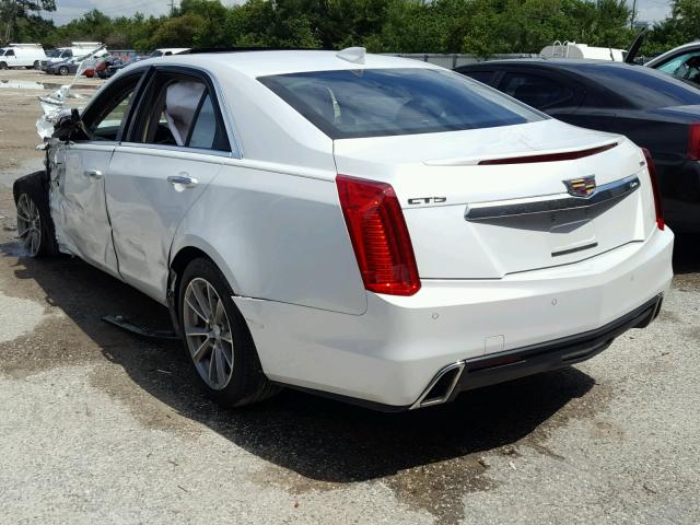 1G6AR5SS0H0157032 - 2017 CADILLAC CTS LUXURY WHITE photo 3