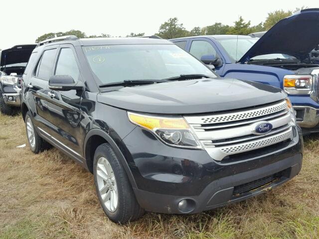 1FM5K8D83DGA87500 - 2013 FORD EXPLORER BLACK photo 1