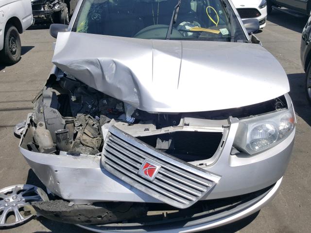 1G8AJ55F97Z195558 - 2007 SATURN ION LEVEL SILVER photo 7