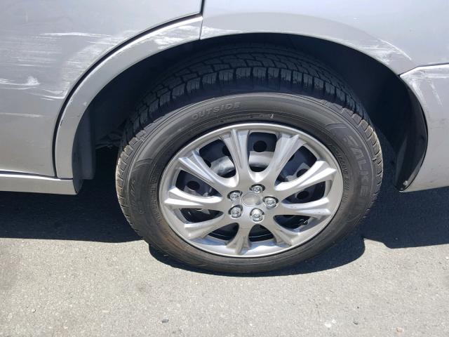 1G8AJ55F97Z195558 - 2007 SATURN ION LEVEL SILVER photo 9