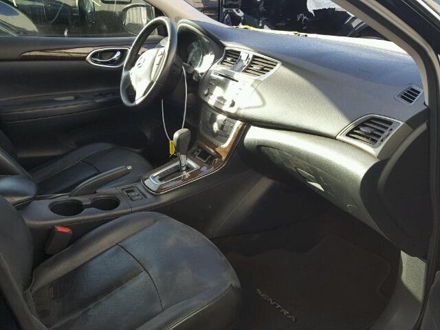 3N1AB7AP2DL698514 - 2013 NISSAN SENTRA S 黑色 照片 5