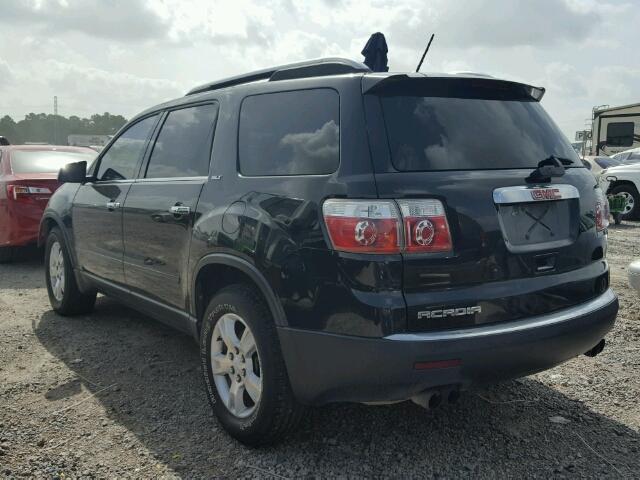 1GKER23D49J165597 - 2009 GMC ACADIA SLT 黑色 照片 3