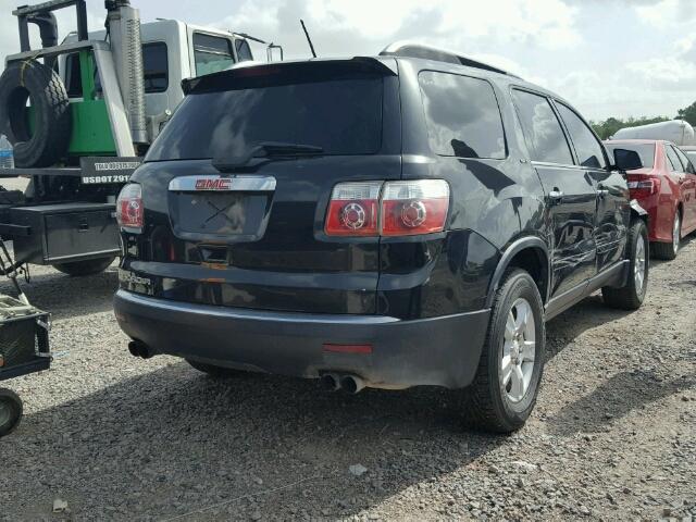 1GKER23D49J165597 - 2009 GMC ACADIA SLT 黑色 照片 4