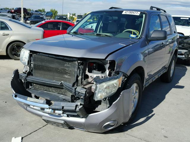 1FMCU93138KD83440 - 2008 FORD ESCAPE GRAY photo 2