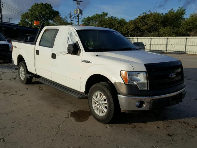 1FTVW1EF5DKE05935 - 2013 FORD F150 SUPER WHITE photo 1