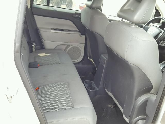 1J8FT47097D241856 - 2007 JEEP COMPASS SILVER photo 6